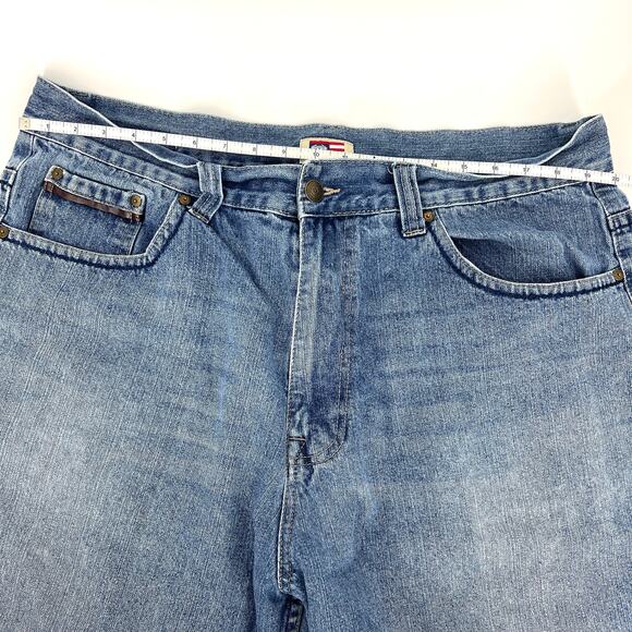 Vintage Phat Farm Mens 100% Cotton Denim Jean Shorts Size 42 - Picture 4 of 9